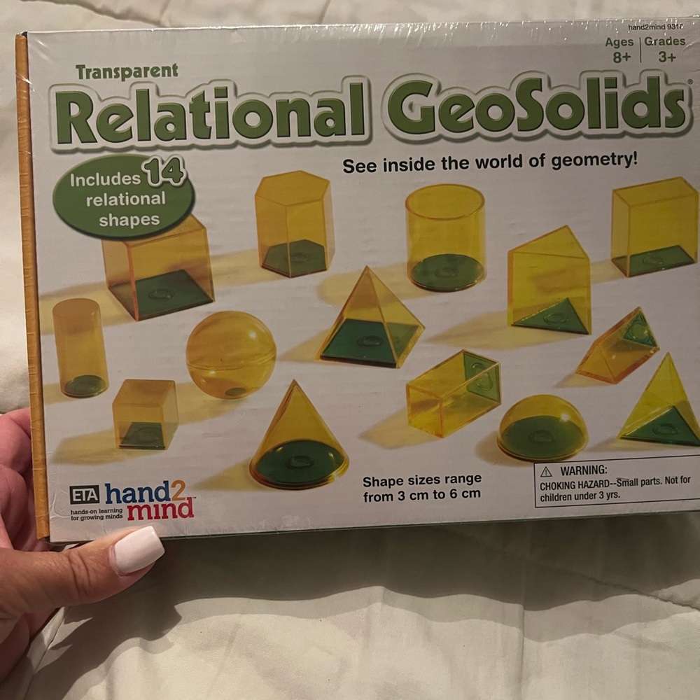 Transparent Relational GeoSolids - Yellow